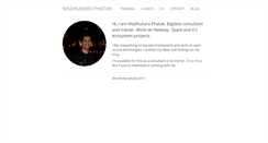 Desktop Screenshot of madhukaraphatak.com